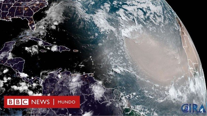 Cuál es el fenómeno detrás de la "masiva" nube de polvo del Sahara que viajó 10.000 km desde África y ya afecta a México