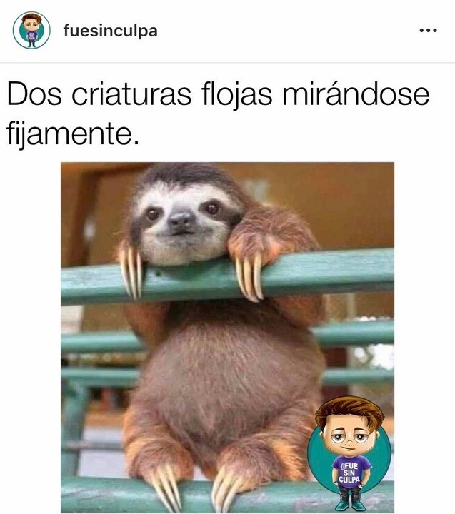 A quien miras tu así? Etiquétalo.