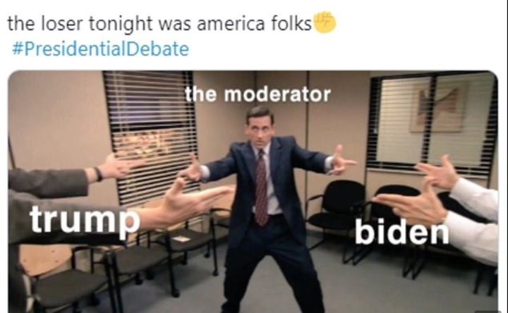 Literal el debate de anoche jajaja